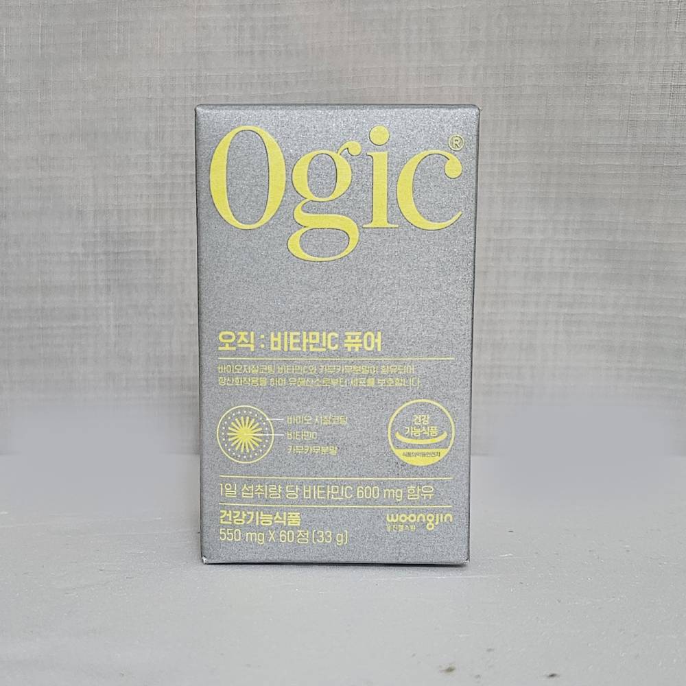 웅진헬스원 오직 비타민C 퓨어 550mg x 60정 (3개월분) - 상세 이미지 4