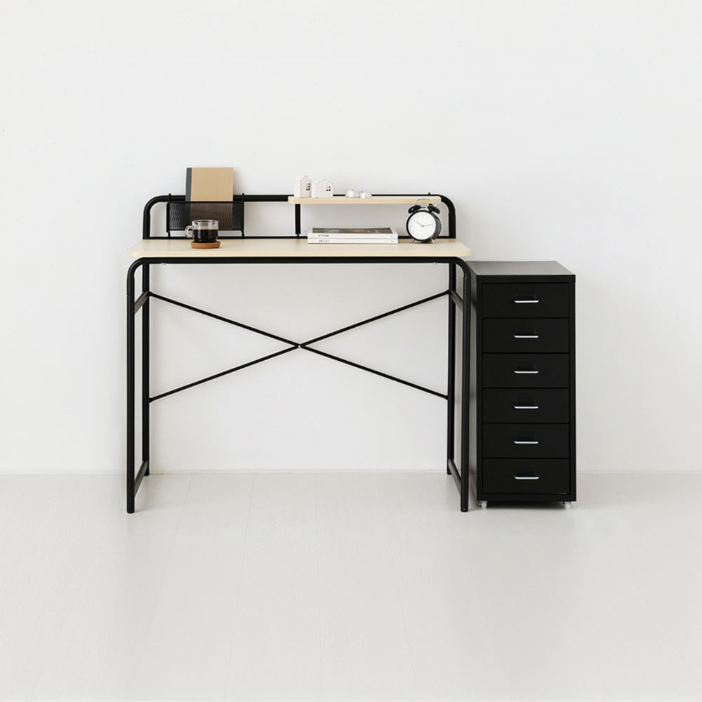 OLLSON 책상 980x460mmx890mm, 블랙 4322.4148 - 상세 이미지 4