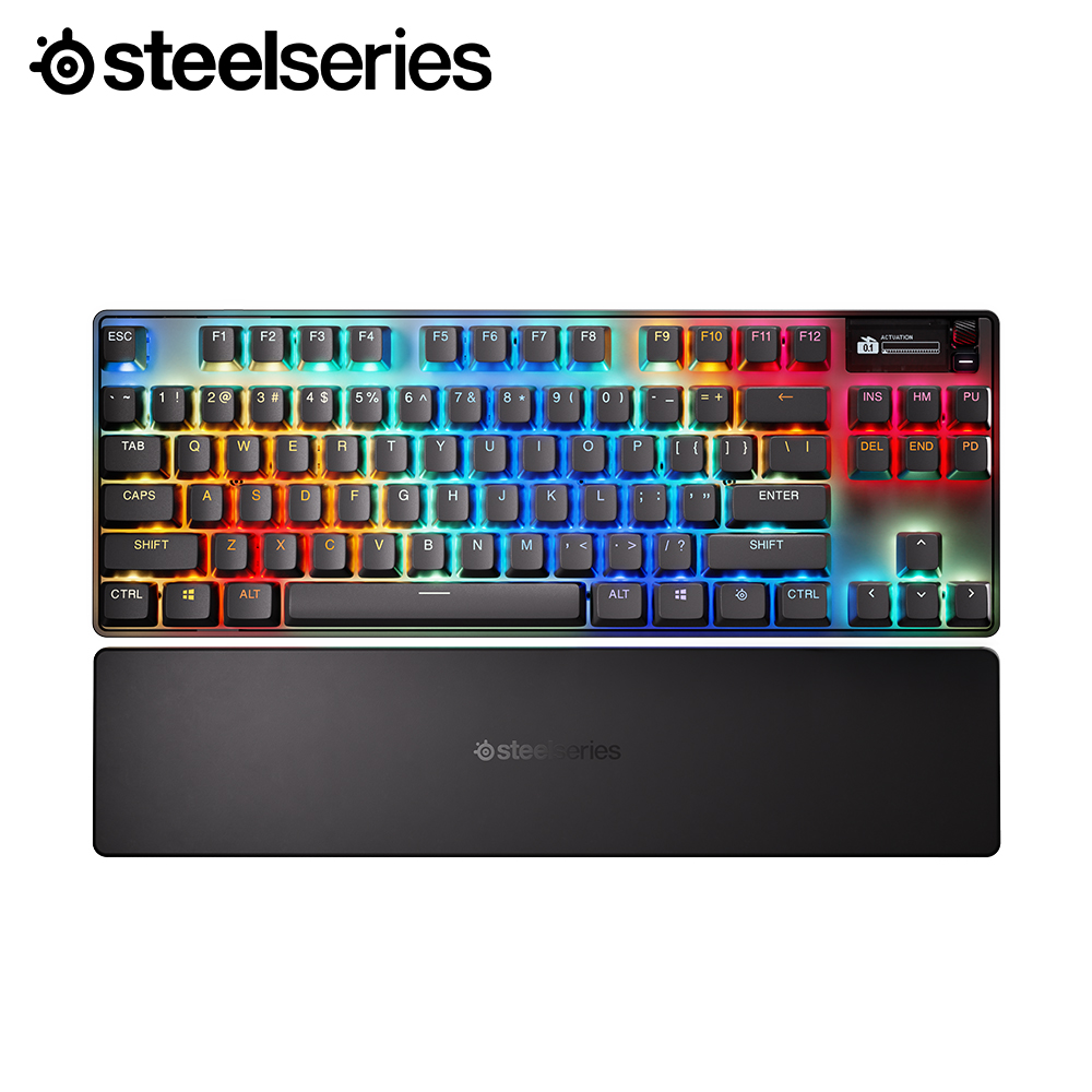 스틸시리즈 Apex Pro Gen 3 자석축 게이밍 키보드 블랙/TKL/영문자판/무선, 마그네틱축 - 상세 이미지 2