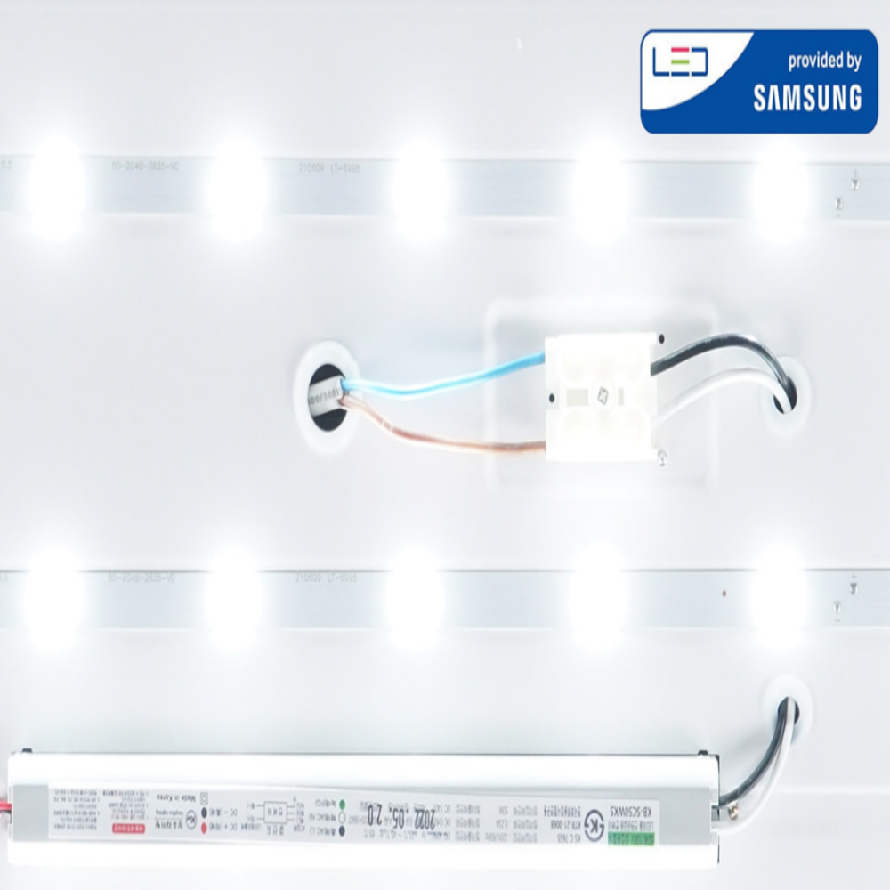 KS인증 시스템방등 LED 사각 안 방등 전등 50W, 주광색 - 상세 이미지 3