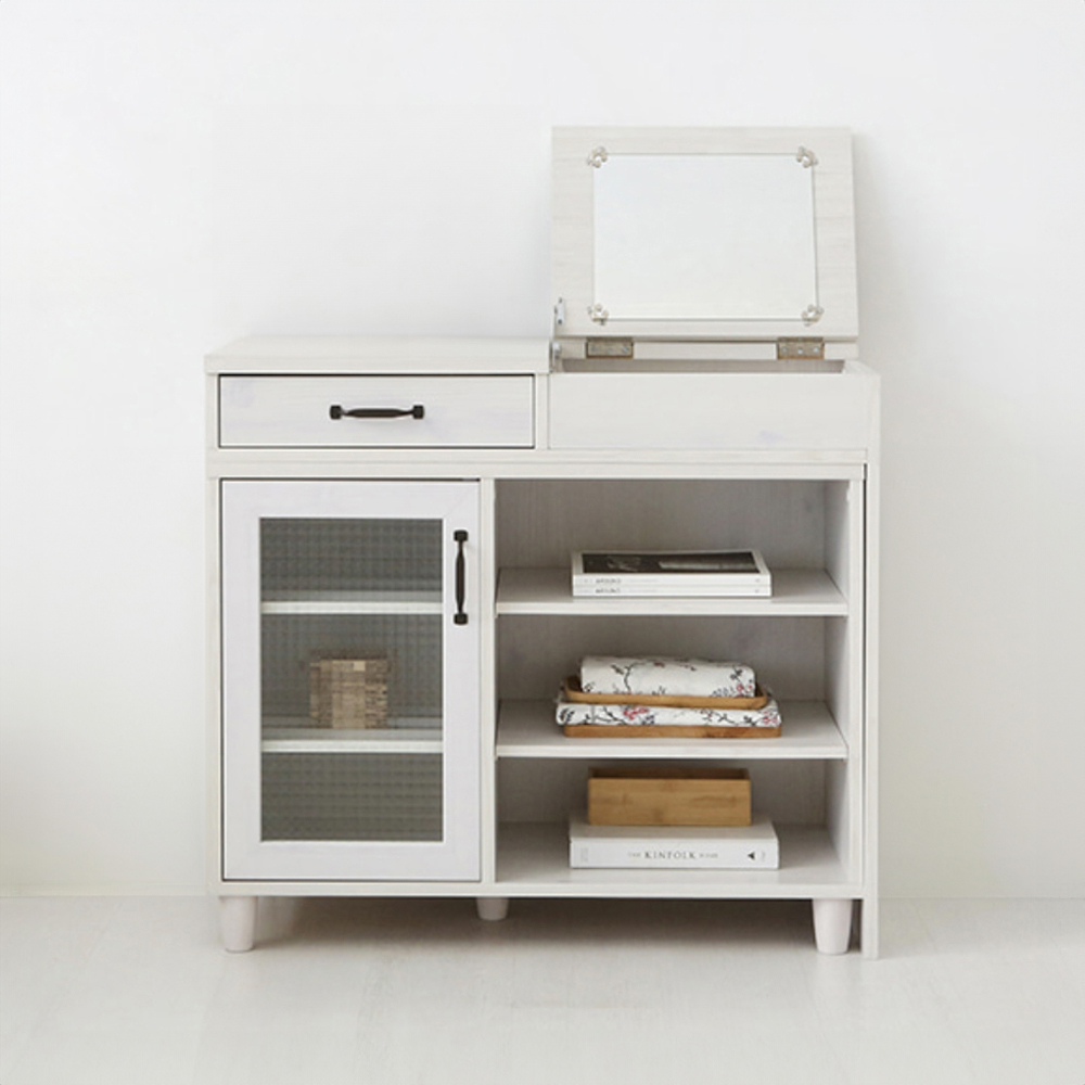 COLAT 화장대 NKM8090D 화이트파인베니어 8902.0122