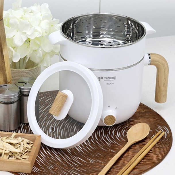 소형 멀티쿠커 멀티쿡 여행용 만능쿠커 전기전골냄비