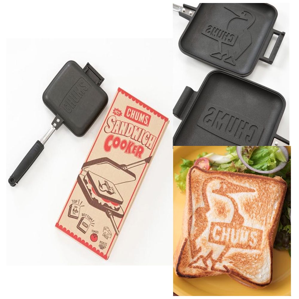 첨스 샌드위치메이커 핫샌드위치 토스트 직화