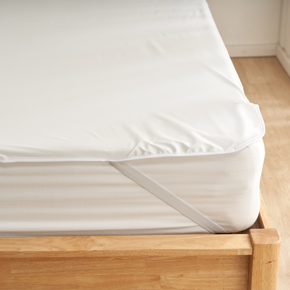 밴드형 매트리스 방수커버패드 SS/Q/K 화이트