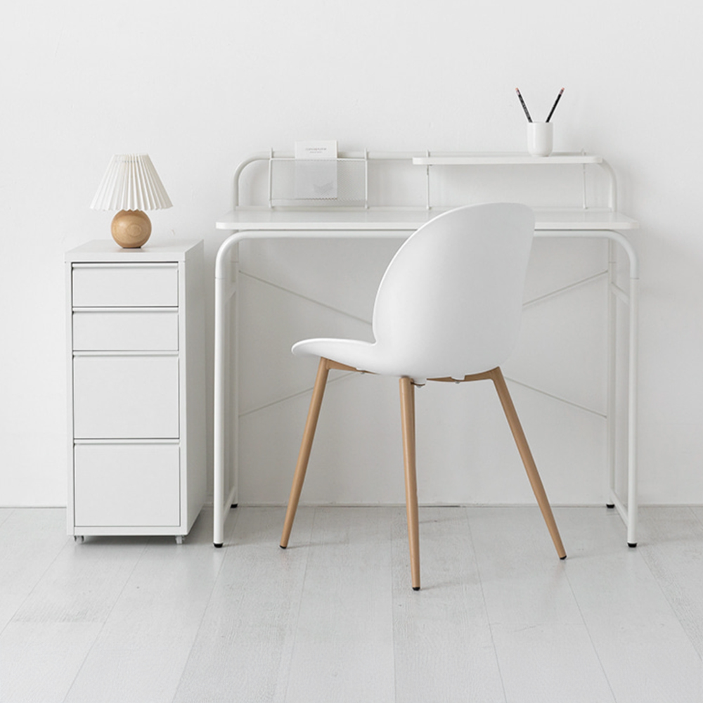 OLLSON 책상 980x460x890mm, 올화이트 7440.2510