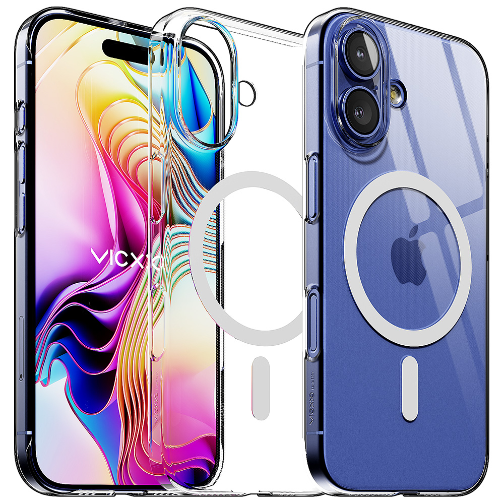 빅쏘 초슬림 변색없는 맥세이프 케이스 투명, 아이폰16 플러스