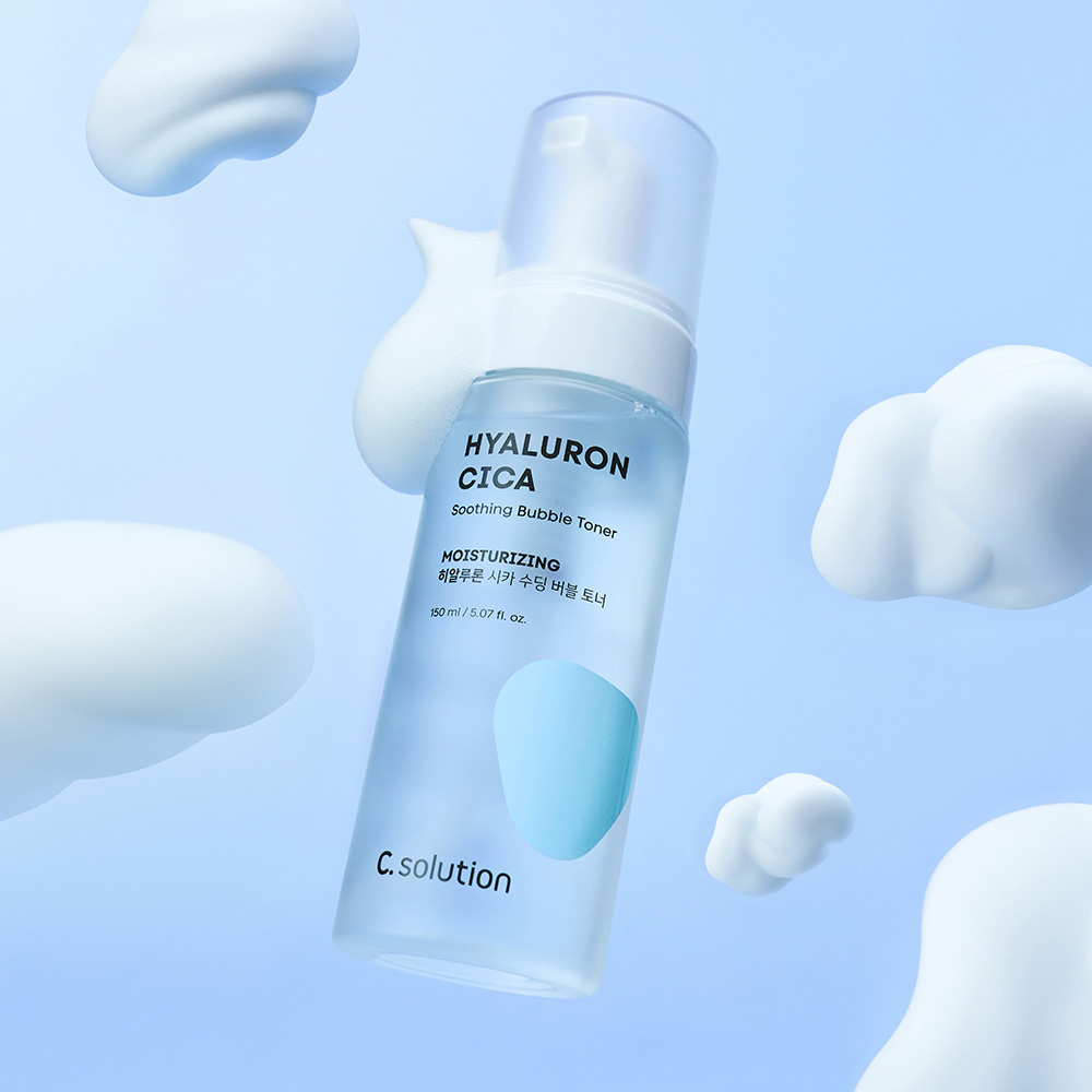 [도착보장] 닷솔루션 씨솔루션 히알루론 시카 수딩 버블 토너 150ml, 1개 - 상품 이미지