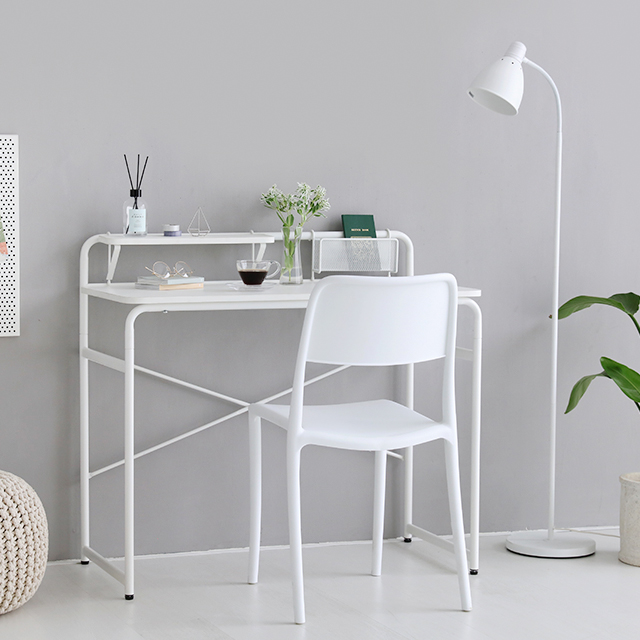 OLLSON 책상 980x460x890mm, 올화이트 7440.2510