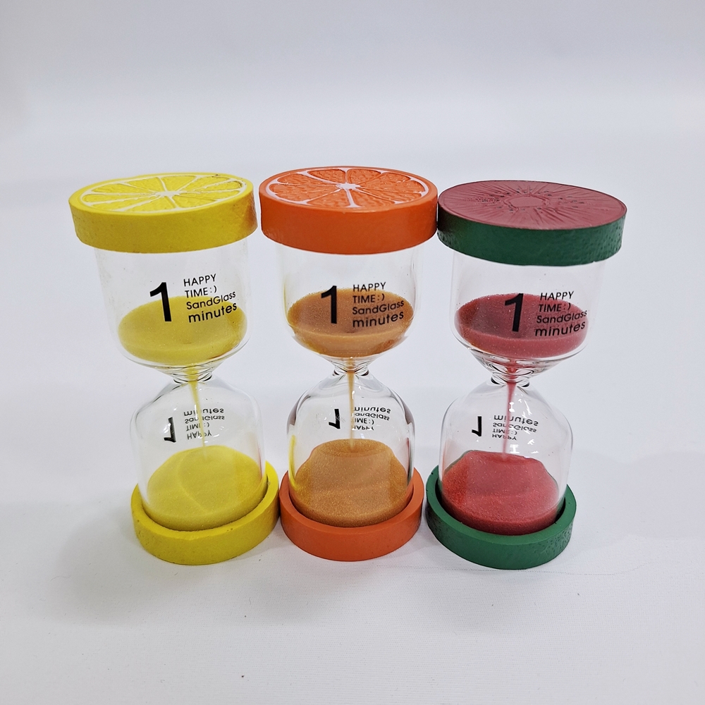 띵덕 과일 모래시계 원형 1분