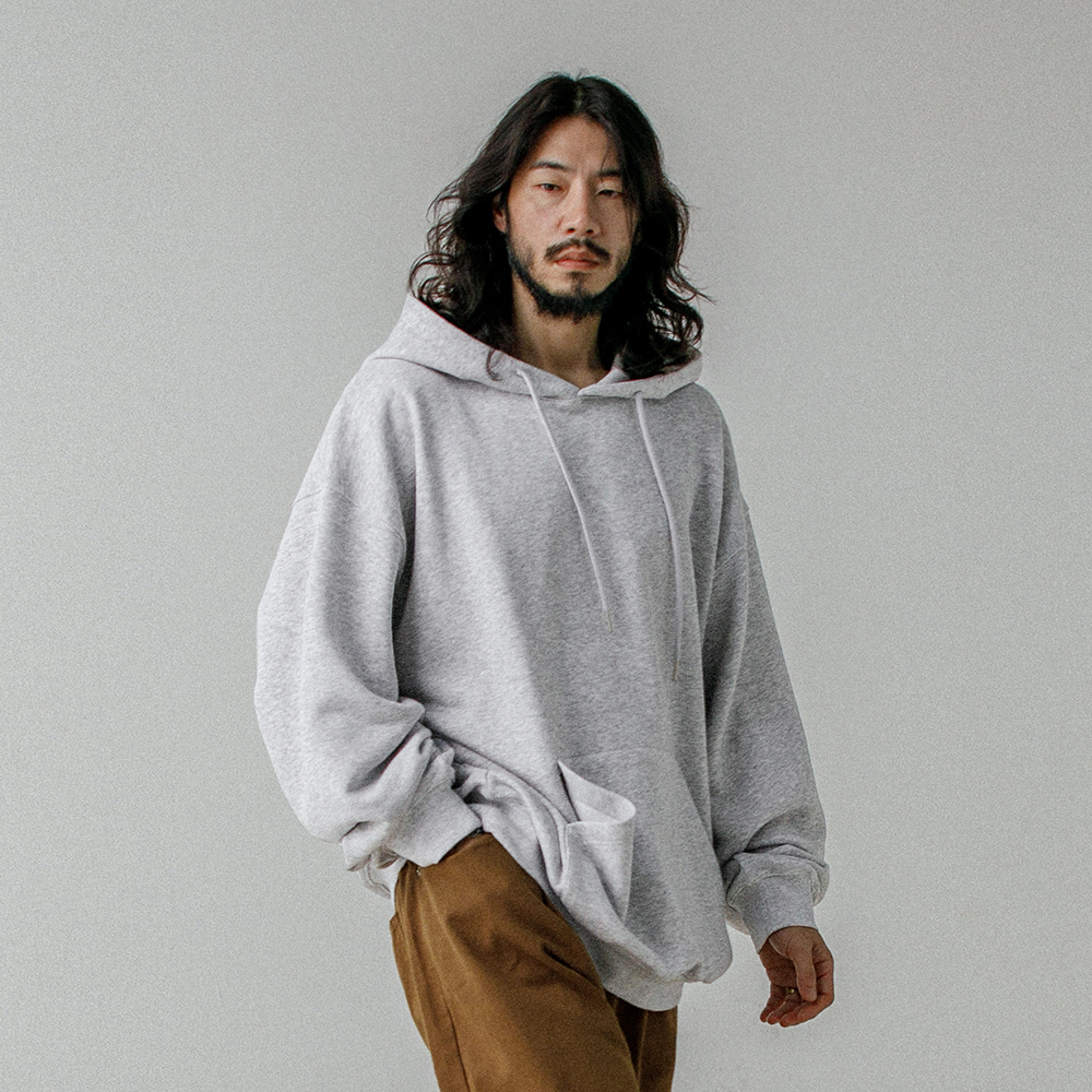 러기드하우스 : 헤비웨이트 EverFit Hoodie 백메란지 : 4XR