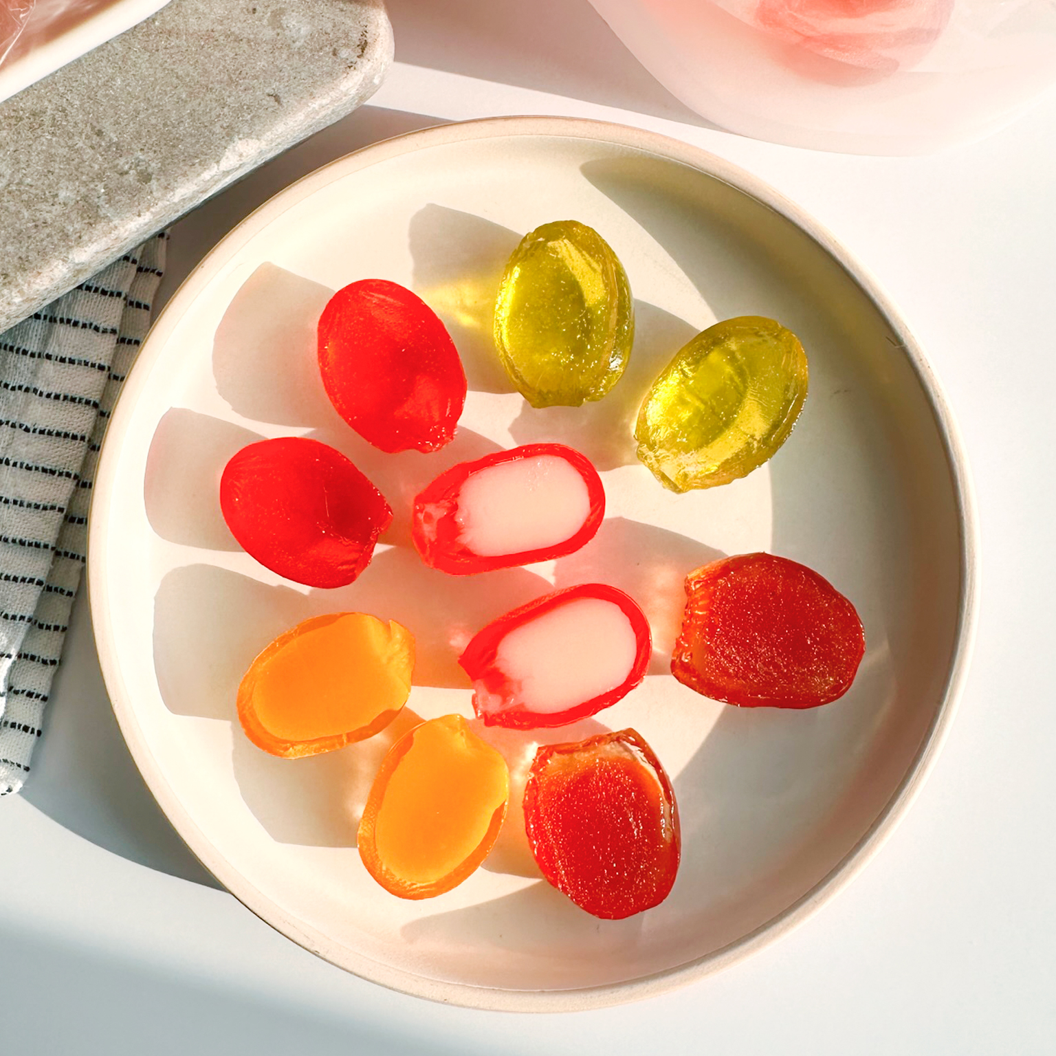 까먹는 과일 젤리 딸기 망고 샤인머스켓 리치 토마토 500g 사무실 간식 - 상세 이미지 4