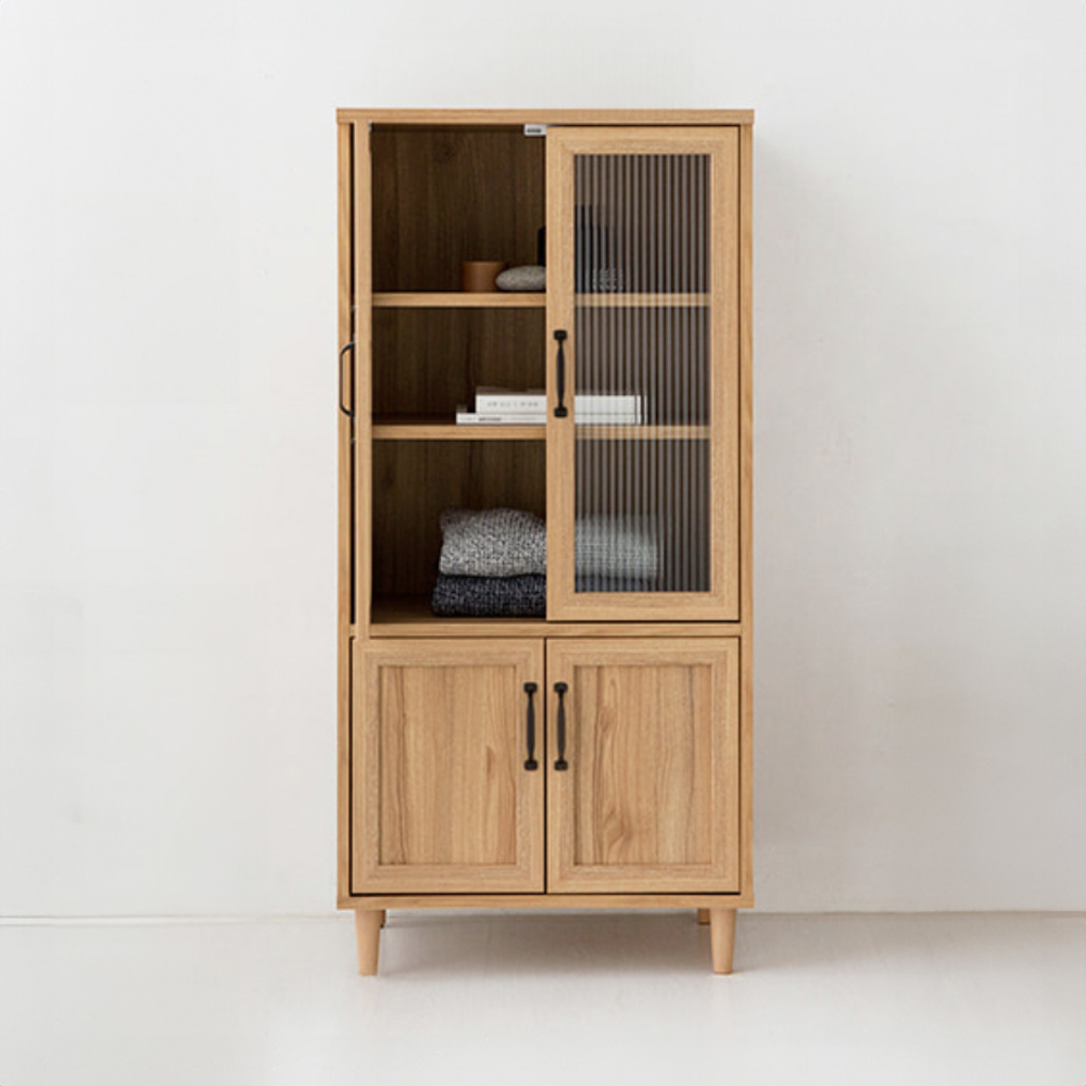 레탄토 4문 수납장 PWM12560G 600x450x1250mm, 2단, 캄포어베니어 7050.0292 - 상세 이미지 2