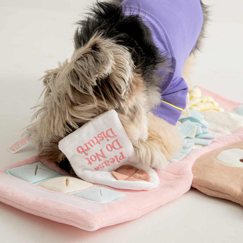 바잇미 강아지 노즈워크 매트 삑삑이 강아지간식 장난감