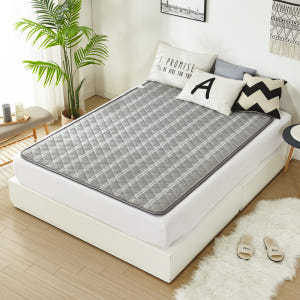 침대 전기장판 2인용 탄소매트 그레이 퀸 분리난방 온열매트 개봉기 | 실사용 후기 - 상품 이미지 4