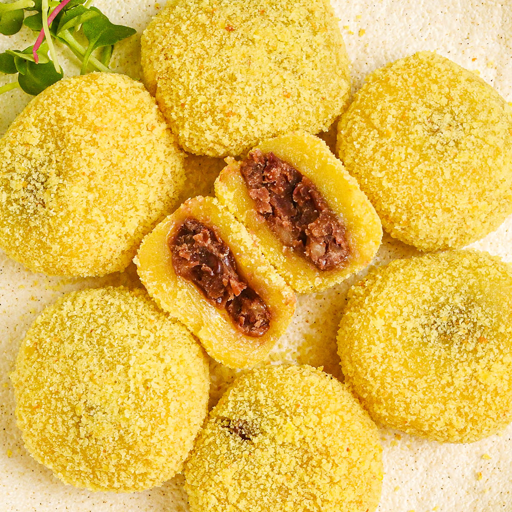 메고지고 호박 찹쌀떡 50g x 8봉 모찌 선물포장 냉동떡 개별포장 이미지 8
