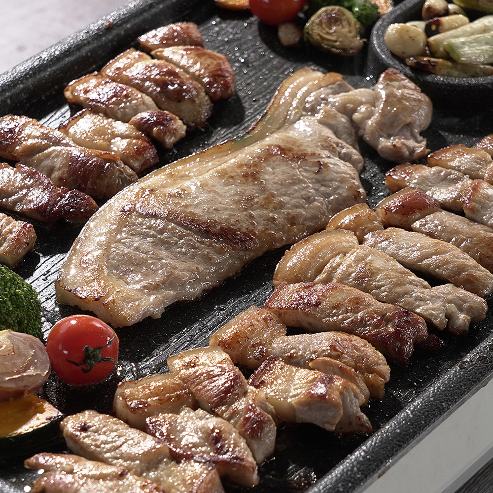 총2kg I냉장I 안심밥상 제주흑돼지 구이살 250g x 8팩외 - 상품 이미지