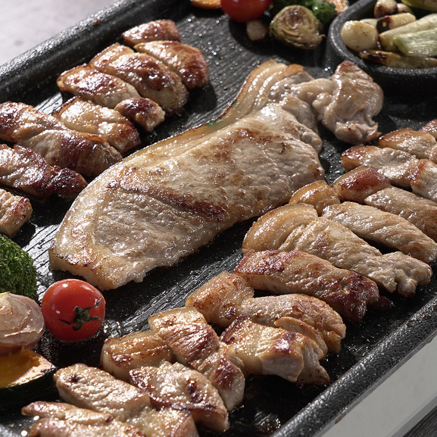냉장 제주흑돼지 구이살 250g N맴버십한팩만사도무배 사진 3