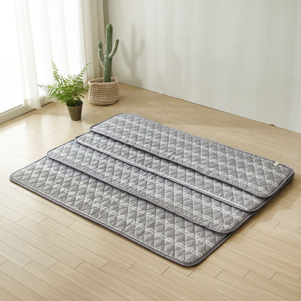 국산 프리볼트 여행용 전기매트 탄소 전기장판 캠핑 1인용 컴팩트 한일 미니싱글, 70x180cm