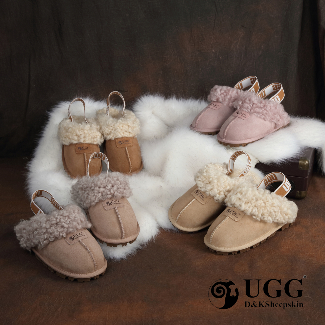 호주 DK어그 여성 방한 양털 디케이 컬리 어그 슬리퍼 DK112