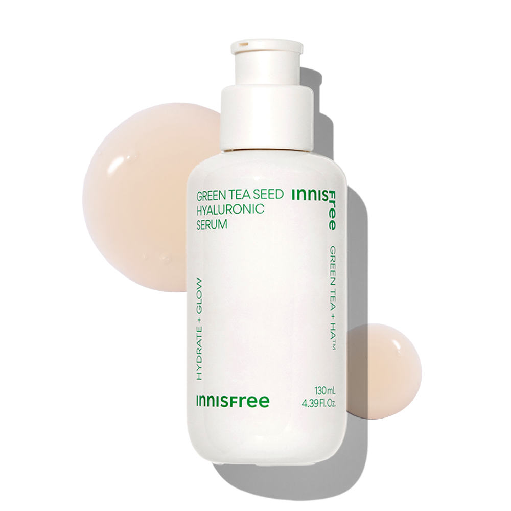 이니스프리 그린티 2종 세트 그린티 씨드 히알루론산 수분세럼 130mL + 그린티 씨드 히알루론산 수분크림 50mL 이미지 2