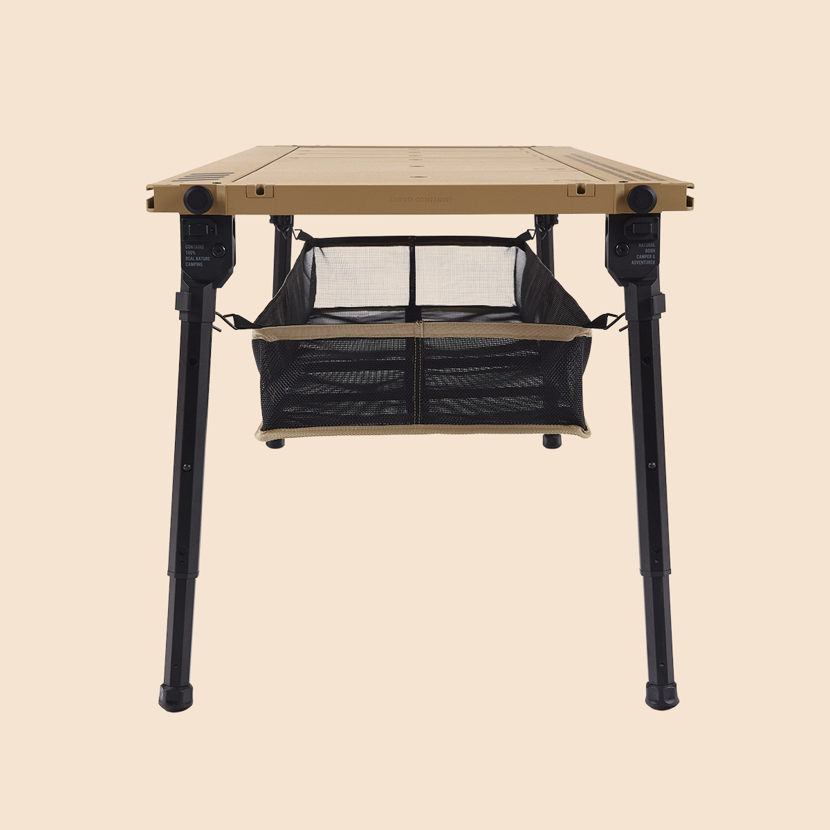 카고컨테이너 휴대용 조립식 캠핑 테이블 COMFORT IGT TABLE 샌드베이지 이미지 6