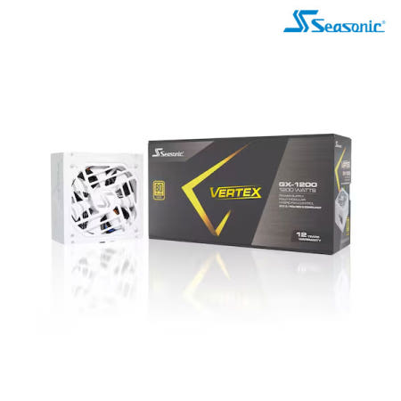 시소닉 VERTEX GX-1200 GOLD 풀모듈러 화이트 ATX3.0
