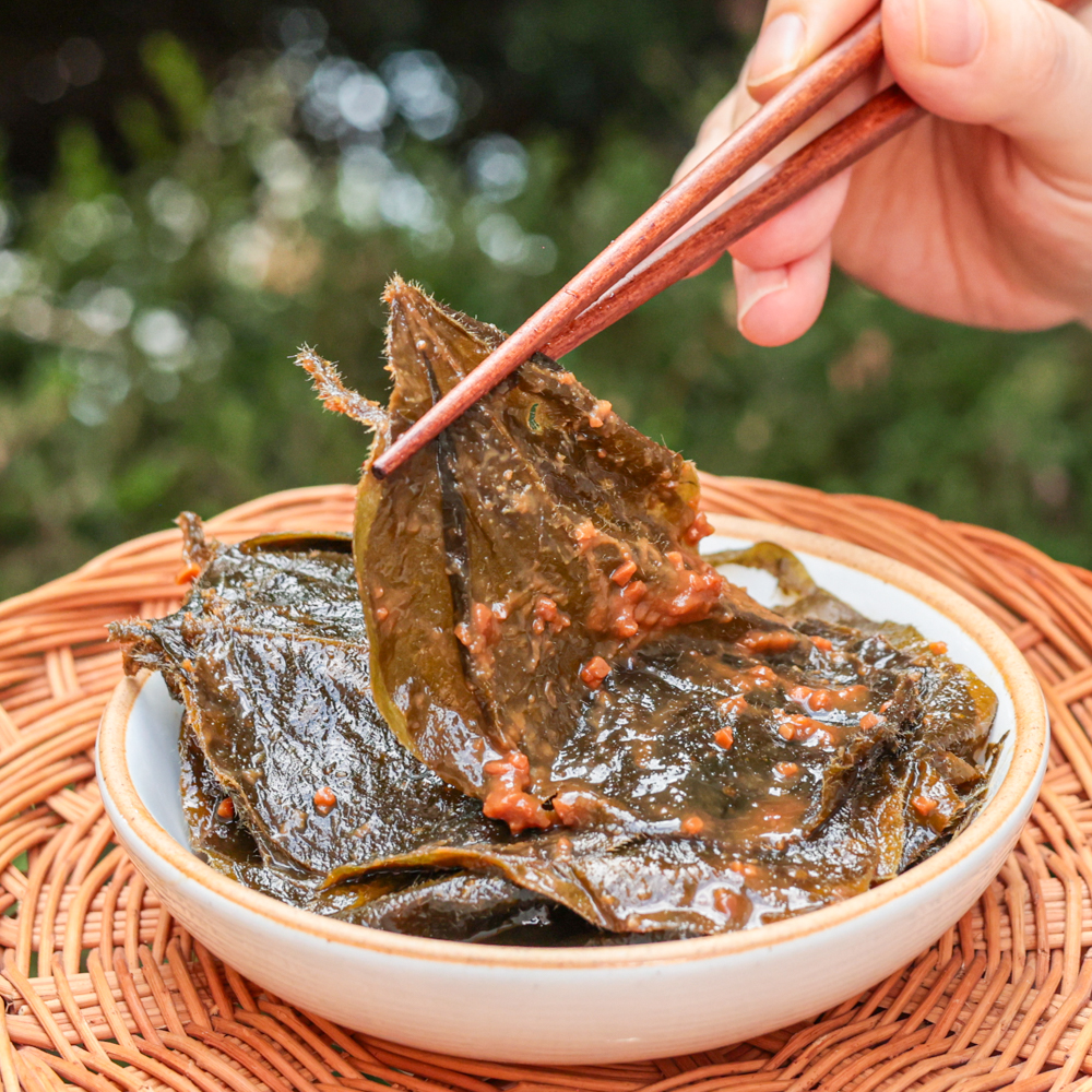 잘 삭힌 콩잎장아찌 양념/된장 콩이파리 500g 순창 장담아 - 상세 이미지 4