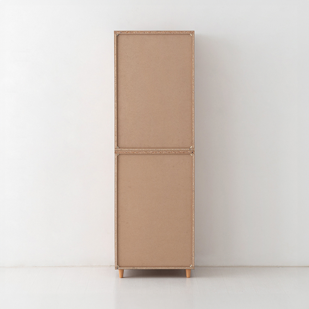 레탄토 높은5문 수납장 SHM18058DR 580x415x1795mm, 3단, 캄포어베니어 6999.1282 - 상세 이미지 4