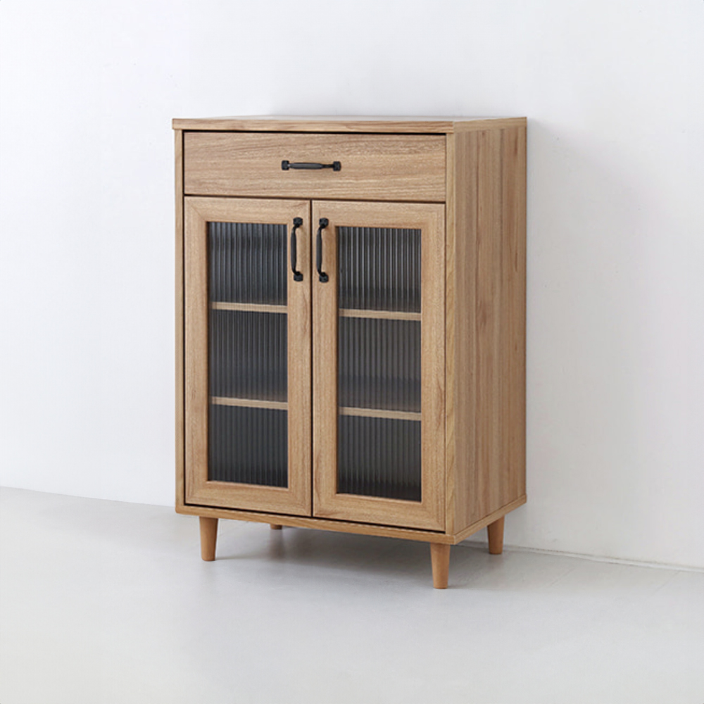 레탄토 서랍문 수납장 CHM9060 600x400x900mm, 2단, 캄포어베니어 5747.6427 - 상세 이미지 2