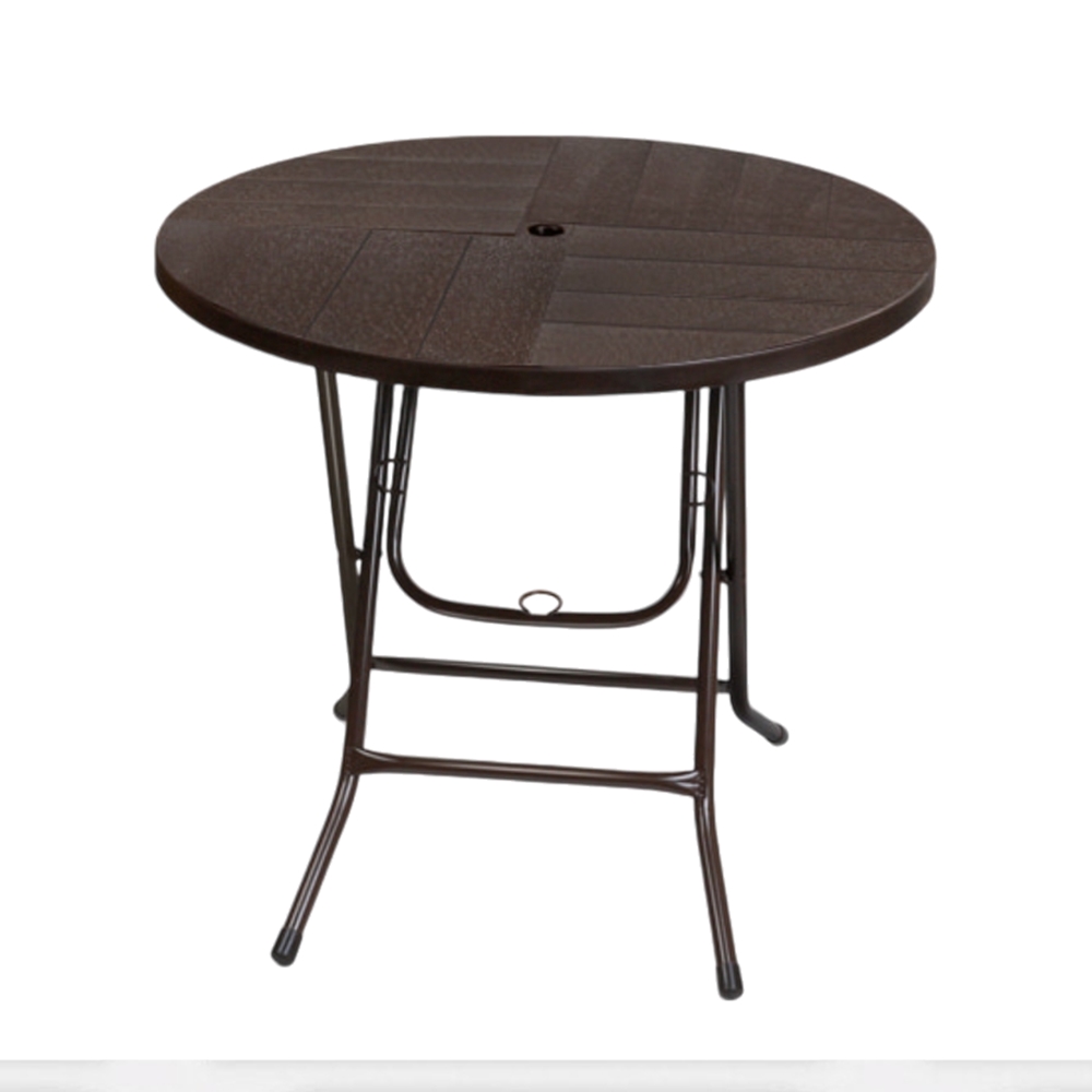 포장마차테이블 편의점테이블 테라스 정원 야외 피크닉 야외용 라탄테이블 원형