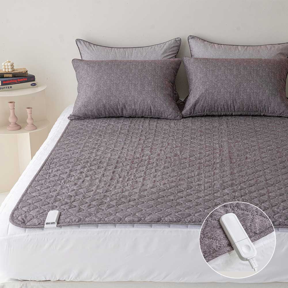 카본 탄소매트 캠핑 전기매트 2인용 전기 장판 1인용 스트라이프 싱글