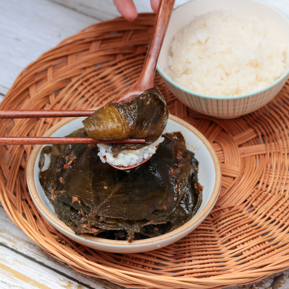 잘 삭힌 콩잎장아찌 양념/된장 콩이파리 500g 순창 장담아 이미지 7