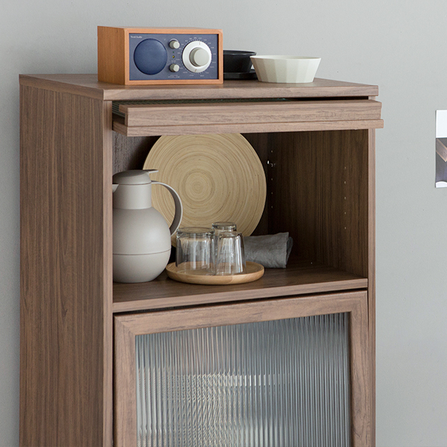 레탄토 3문 수납장 PWM12560F 600x450x1250mm, 3단, 미들브라운 5379.2003 - 상세 이미지 3