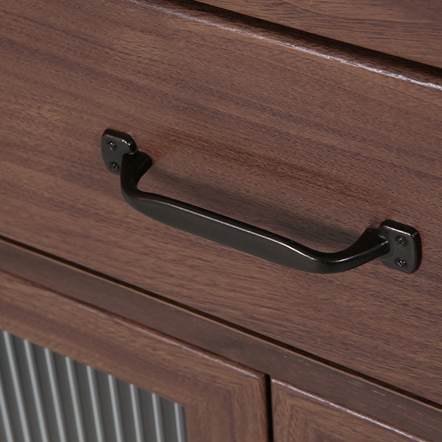 레탄토 렌지대 수납장 PWM12560L 60x45x125, 3단, 브라운월넛베니어 3048.9604