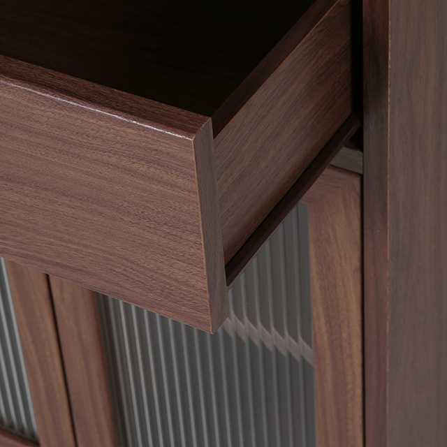 레탄토 렌지대 수납장 PWM12560L 60x45x125, 3단, 브라운월넛베니어 3048.9604