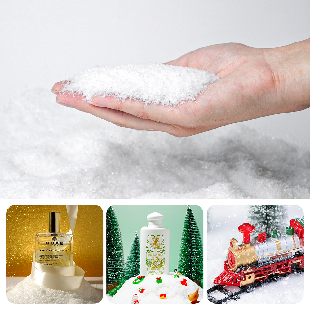 일루젼 스노우 파우더 인공눈 가짜눈 눈가루 크리스마스 장식 소품 280g