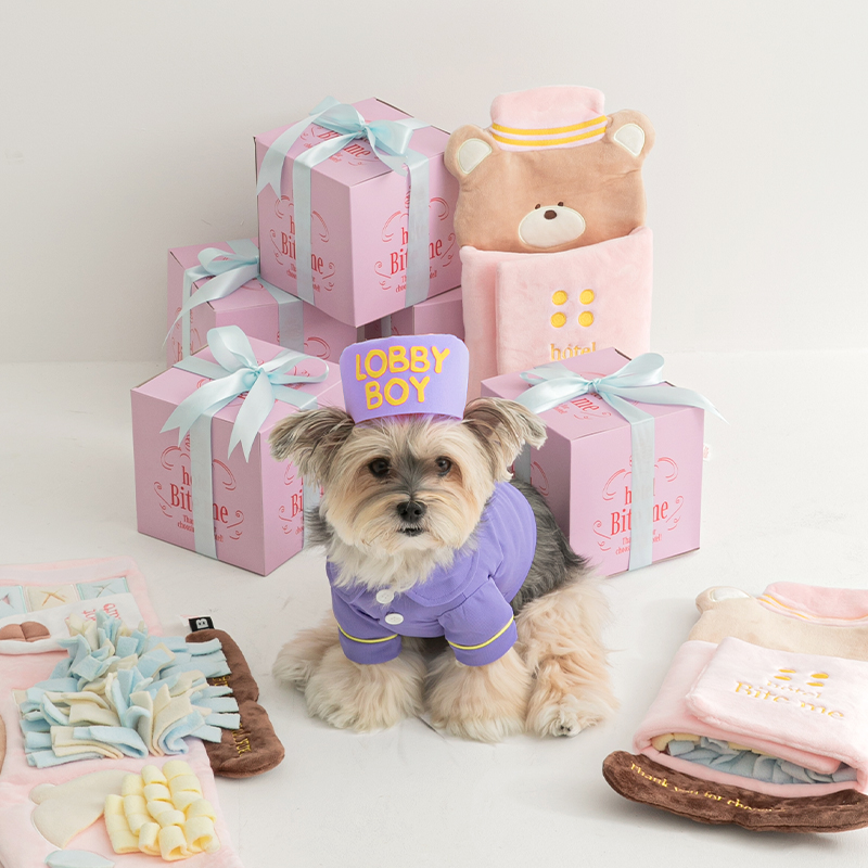 바잇미 강아지 노즈워크 매트 삑삑이 강아지간식 장난감