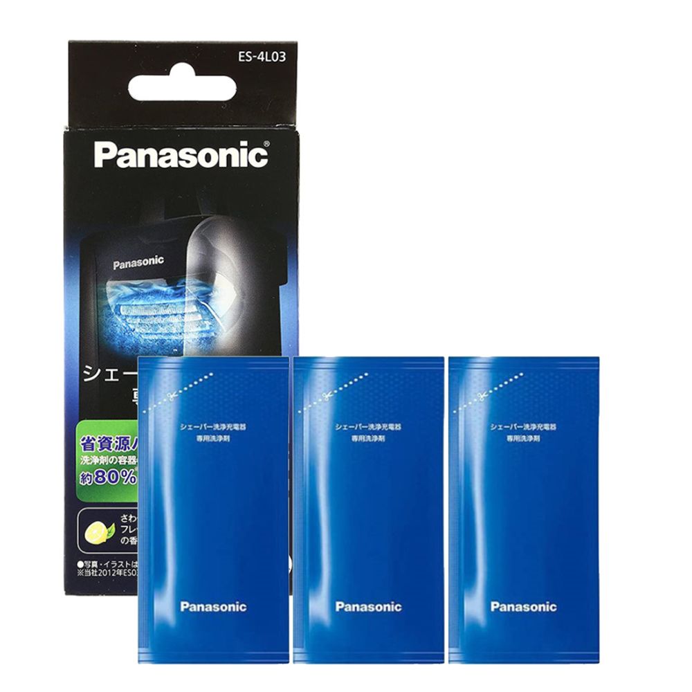 파나소닉 면도기 세정액 세정제 Panasonic ES-4L03 3개입 병행