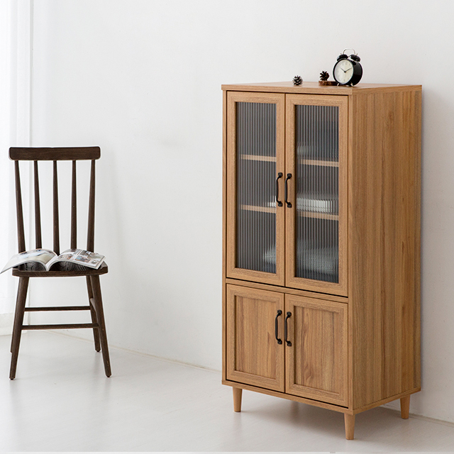 레탄토 4문 수납장 PWM12560G 600x450x1250mm, 2단, 캄포어베니어 7050.0292 - 상세 이미지 4
