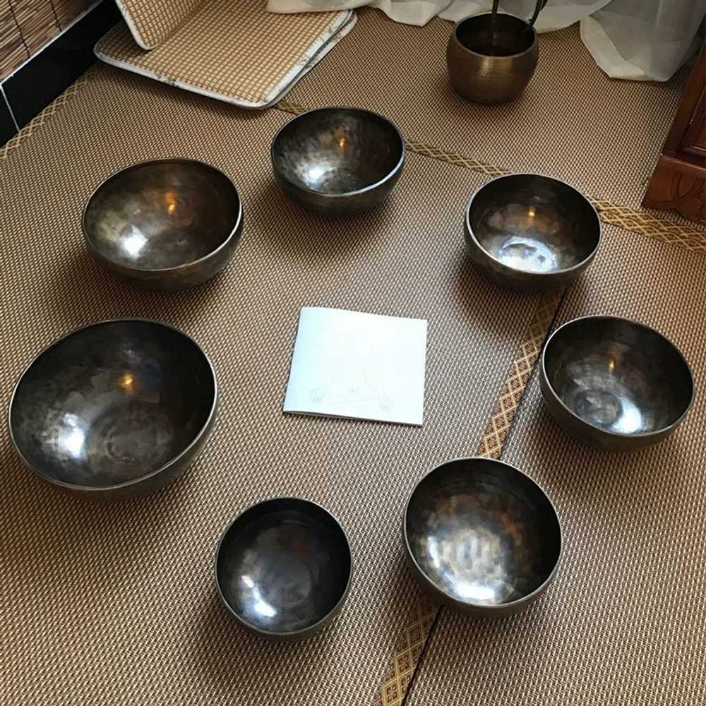 싱잉볼 사운드 테라피 릴렉스 힐링 좌종 보울 불교 직경 14-15cm - 상세 이미지 2