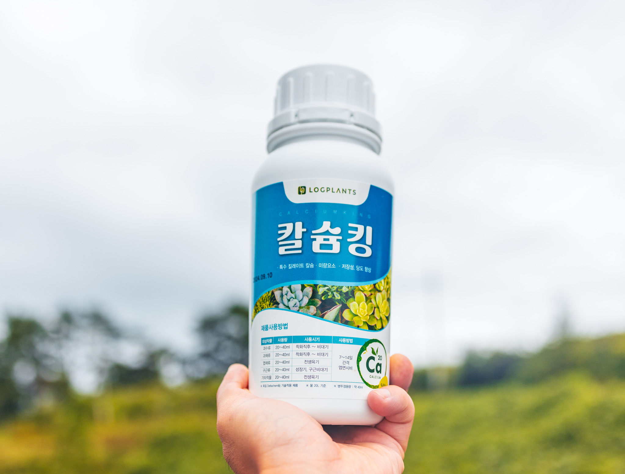 식물칼슘제 고추 토마토 다육 관엽 채소 배추 칼슘킹 200ml - 상세 이미지 2