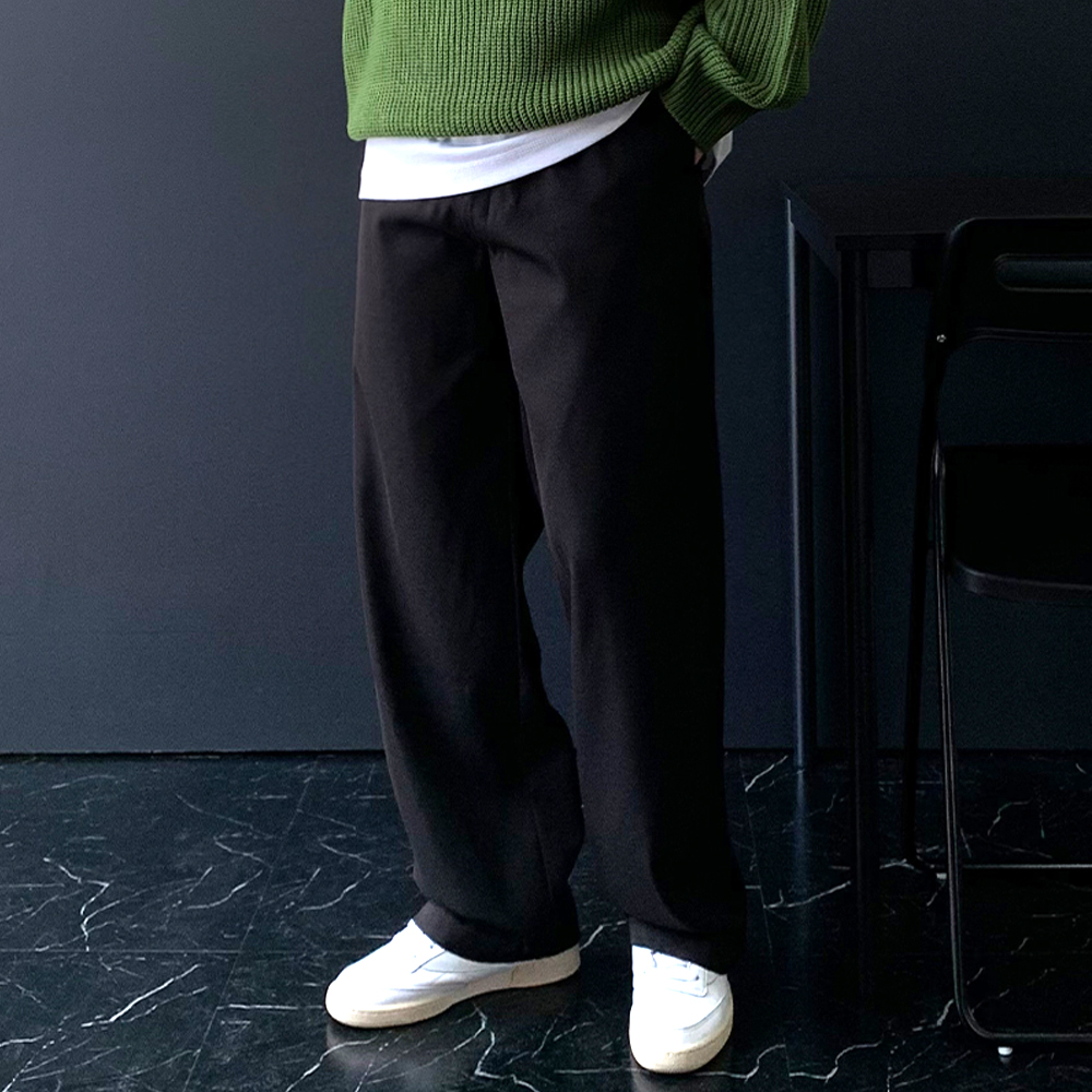 남자와이드팬츠 구김없는 통넓은바지 - 상품 이미지