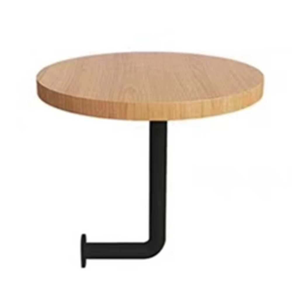벽부착 탁자 티테이블 카페 인테리어 원형 벽고정 35x45 - 상품 이미지