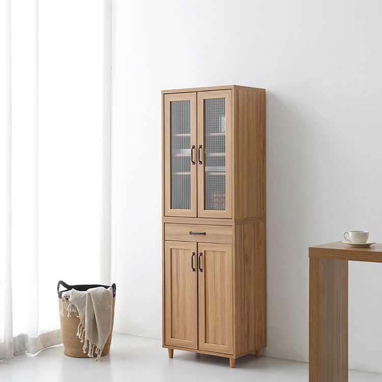 레탄토 높은5문 수납장 SHM18058DR 580x415x1795mm, 3단, 캄포어베니어 6999.1282 - 상세 이미지 5