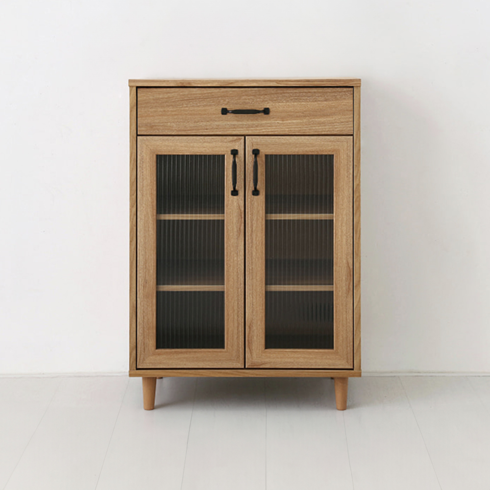 레탄토 서랍문 수납장 CHM9060 600x400x900mm, 2단, 캄포어베니어 5747.6427 - 메인 이미지