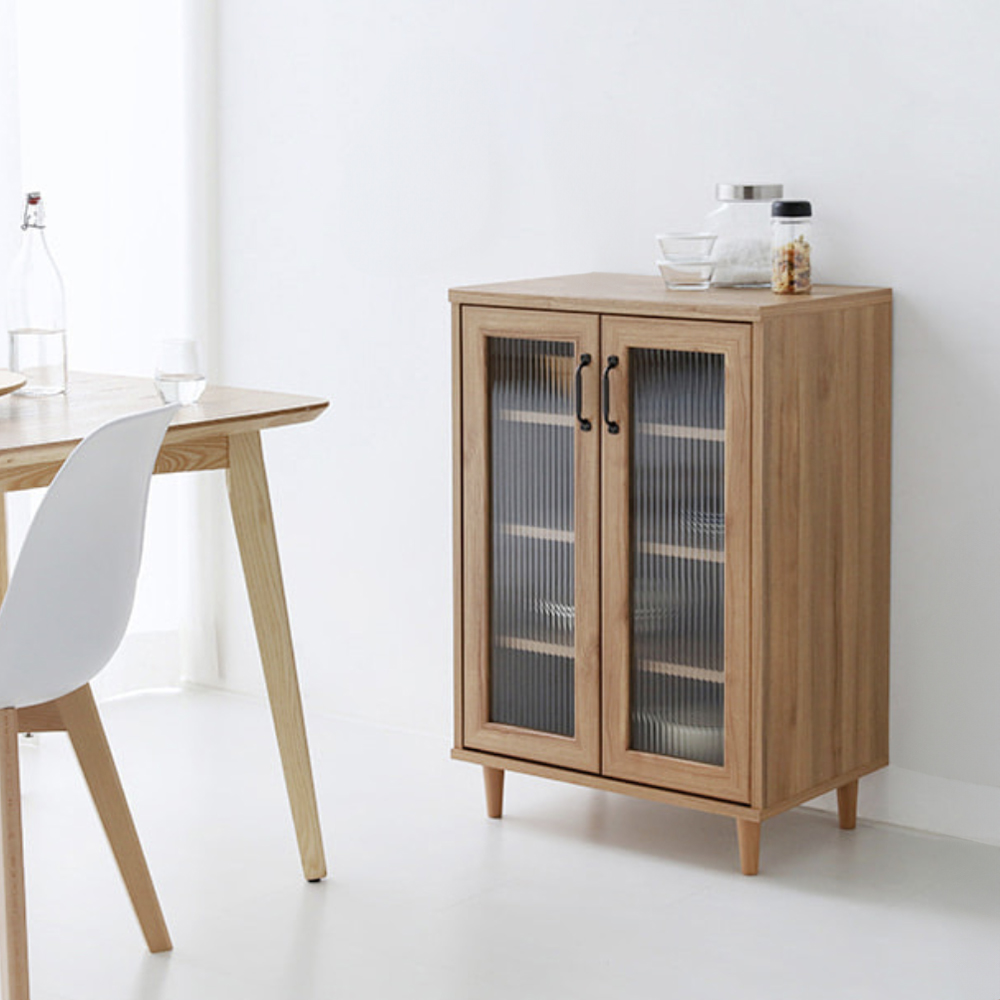 레탄토 2문 수납장 VRM9060G 600x400x900mm, 1단, 캄포어베니어 2930.5398 - 상세 이미지 5