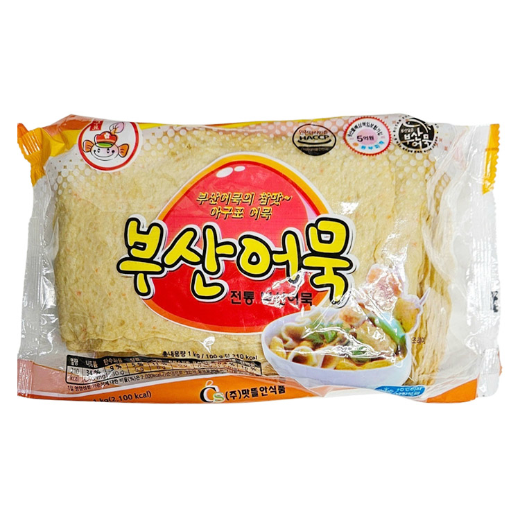 전통부산어묵(상천) 1KG/(주)맛뜰안식품 : 장보자닷컴