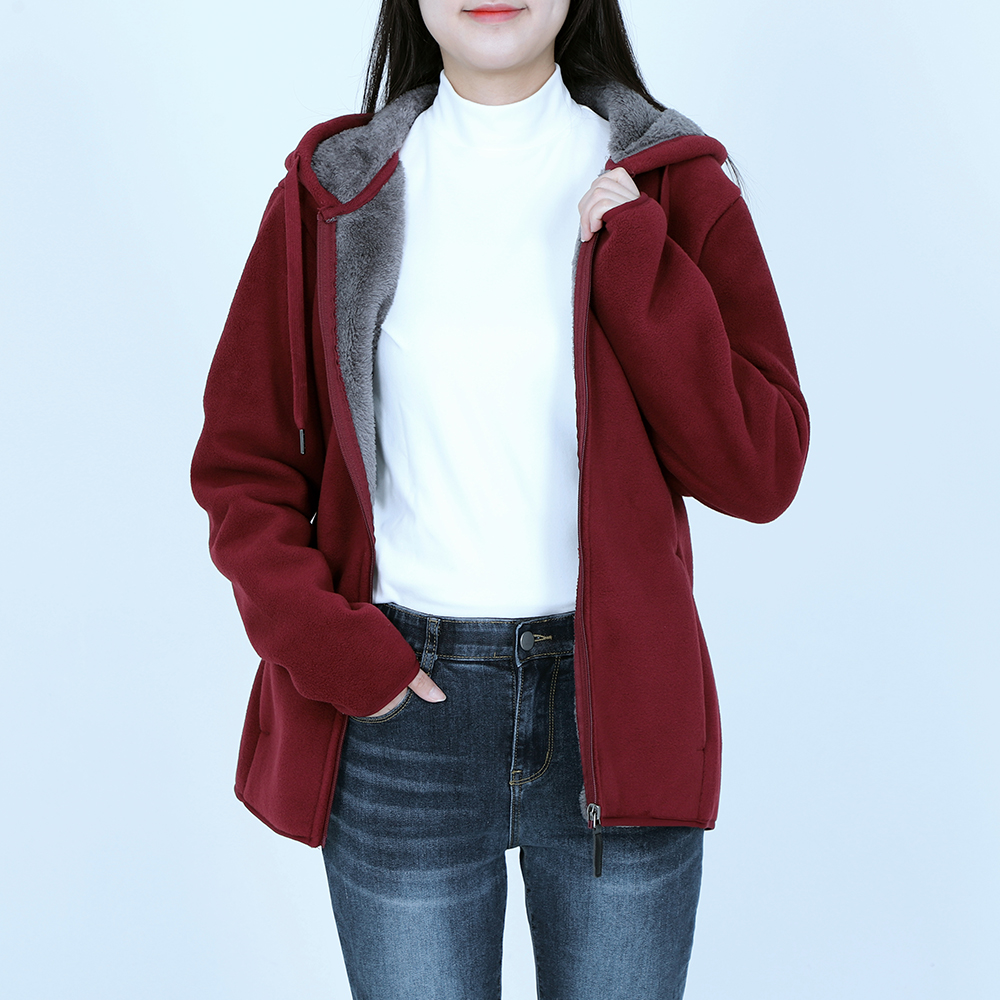 후리스 폴라폴리스 자켓 내피 기모바람막이 빅사이즈 - 상세 이미지 2