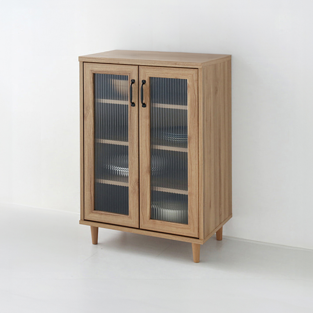 레탄토 2문 수납장 VRM9060G 600x400x900mm, 1단, 캄포어베니어 2930.5398 - 상세 이미지 2