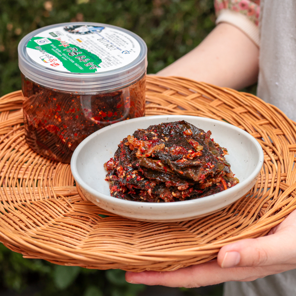잘 삭힌 콩잎장아찌 양념/된장 콩이파리 500g 순창 장담아 이미지 8